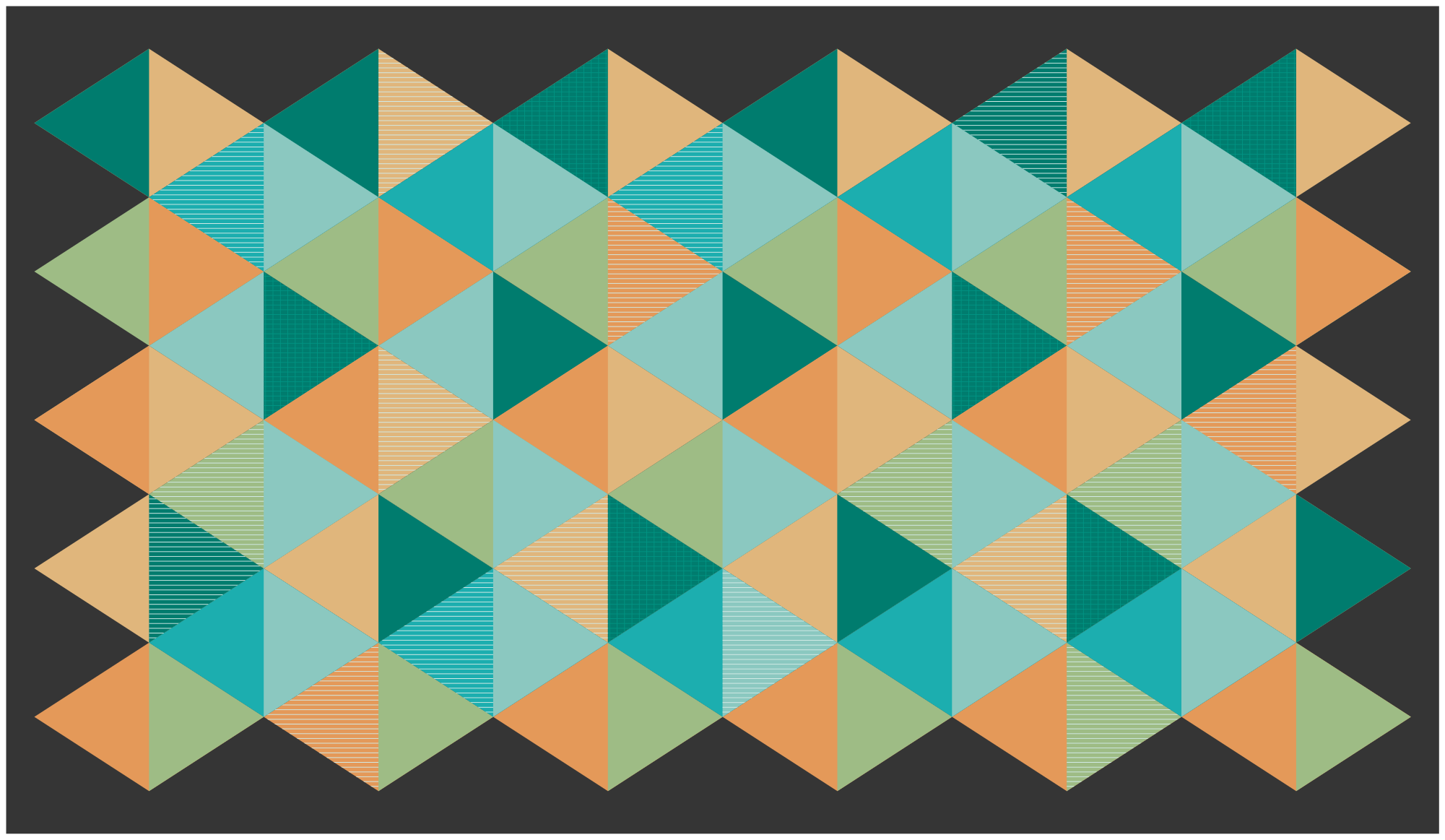 Geometrinen kuviollinen koostumus vinyylimatto geometrinen - Tenstickers