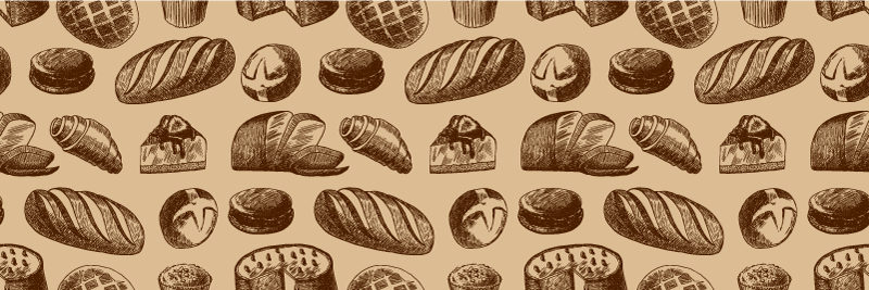 Leipomoiden suunnittelu vinyylimatto keittiöön - Tenstickers