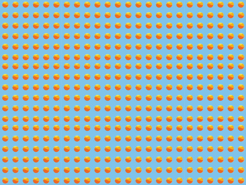 70-luvun aurinkokuvio vinyylimatto geometrinen - Tenstickers