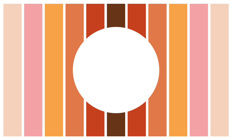 Geometriset raidat vinyylimatto raidallinen - Tenstickers