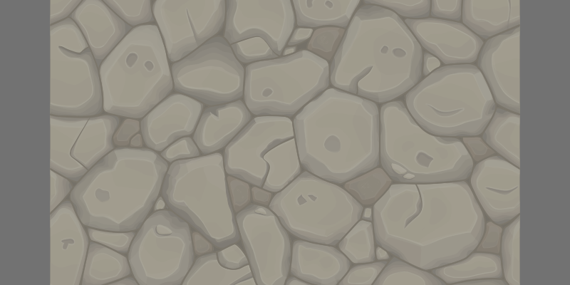 Kivinen polku vinyylimatto kivinen - Tenstickers