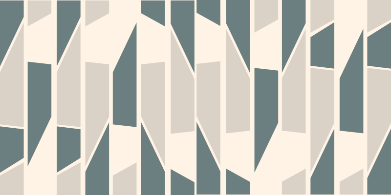 Abstraktit geometriset keraamiset laatat Vinyylimatto käytävään - Tenstickers