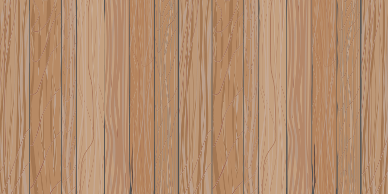 Vaalea puulauta puu aiheinen vinyylimatto - Tenstickers