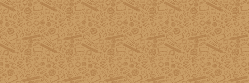 Ruskea pasta keittiö kuvio vinyylimatto keittiöön - Tenstickers