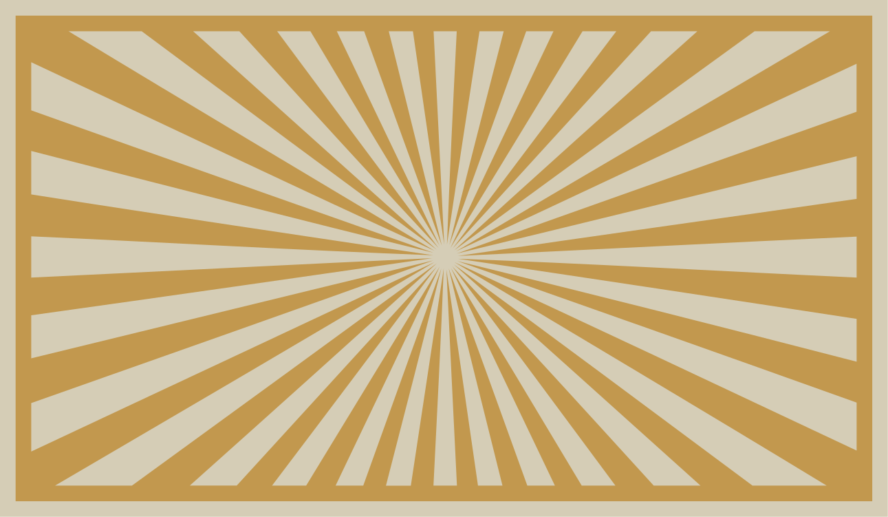 Sunburst matto moderni vinyylimatto - Tenstickers