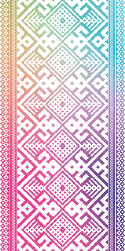 Geometrinen peliaika lastenhuone vinyylimatto - Tenstickers