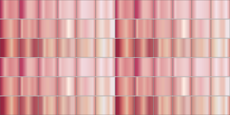 Teräs mosaiikkilaatta vinyylimatto mosaiikki - Tenstickers