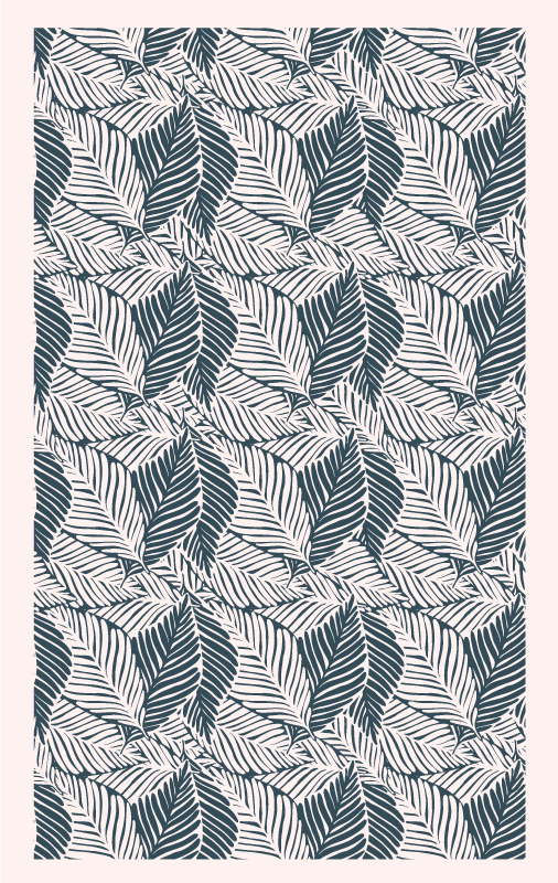 Rehevät lehtikuviot luonto vinyylimatto - Tenstickers