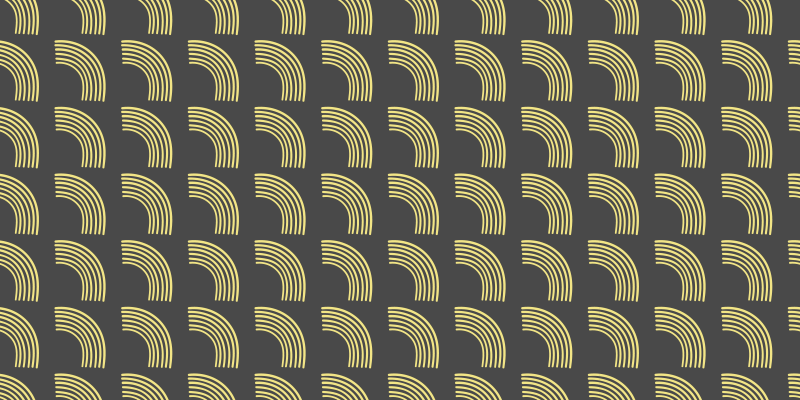 Geometrisia kaarikuvioita vinyylimatto raidallinen - Tenstickers