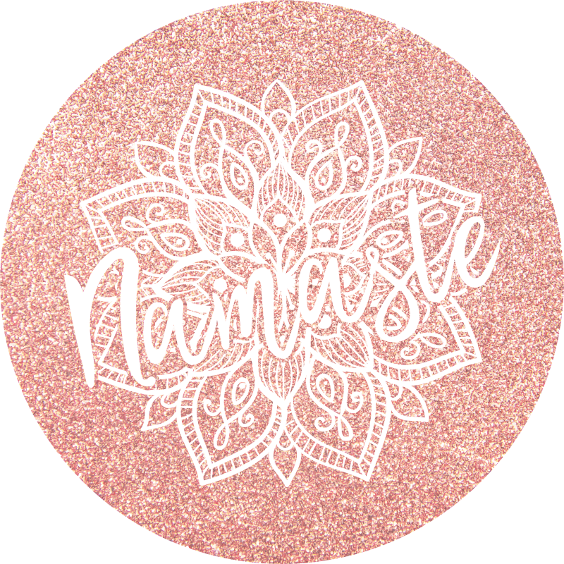 Mandala namaste -aihe vinyylimatto mandala - Tenstickers