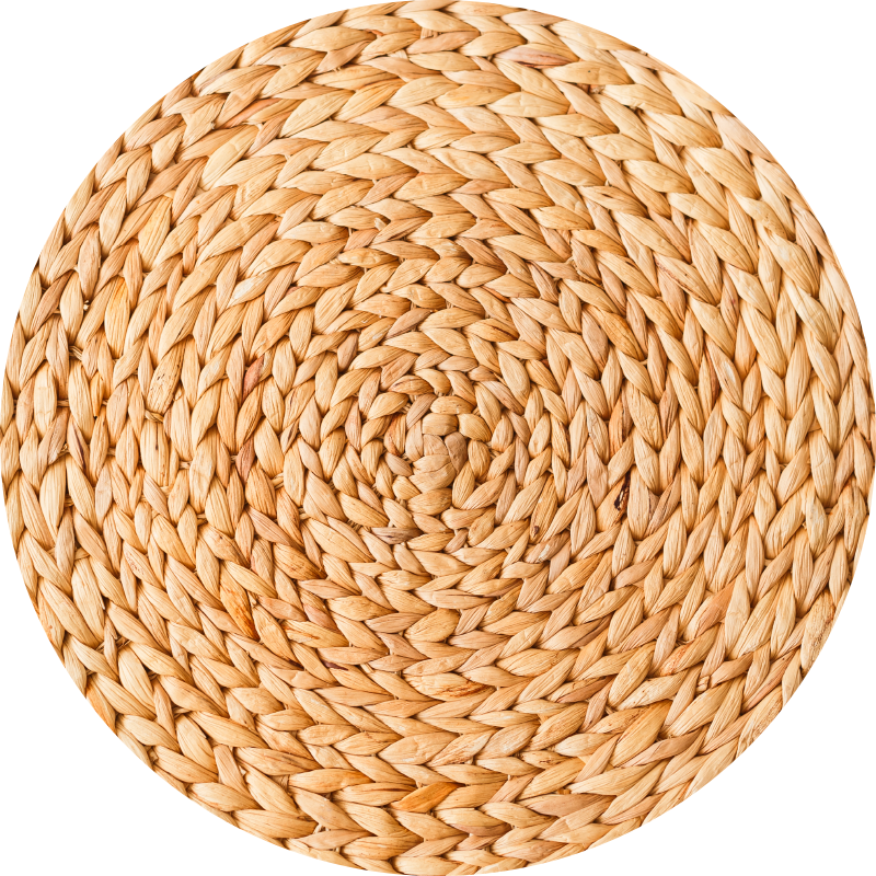 Punottu kuvio tekstuuri vinyylimatto - Tenstickers