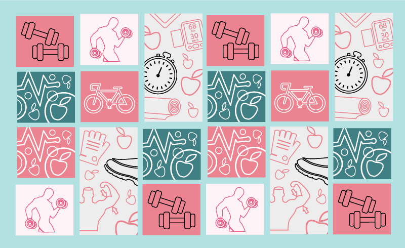 Leikkisä lasten sisustus lastenhuone vinyylimatto - Tenstickers