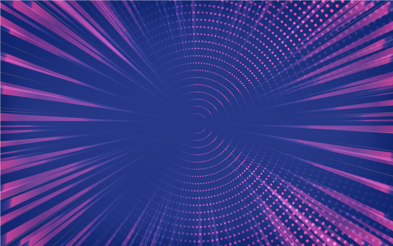 Optinen säteily vinyylimatto geometrinen - Tenstickers