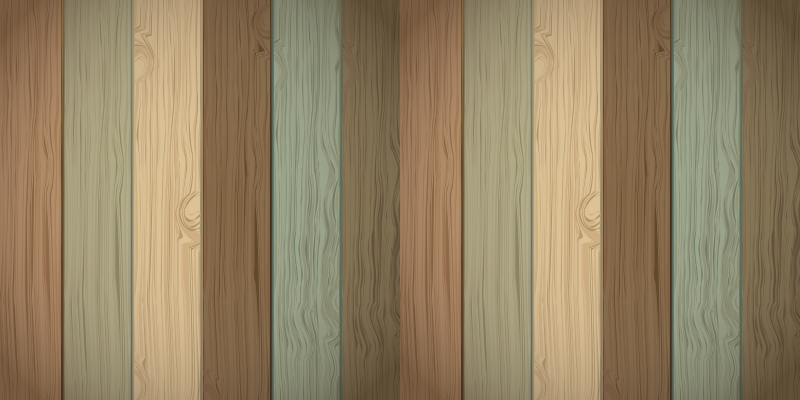 Materiaalivaikutus - puu puu aiheinen vinyylimatto - Tenstickers