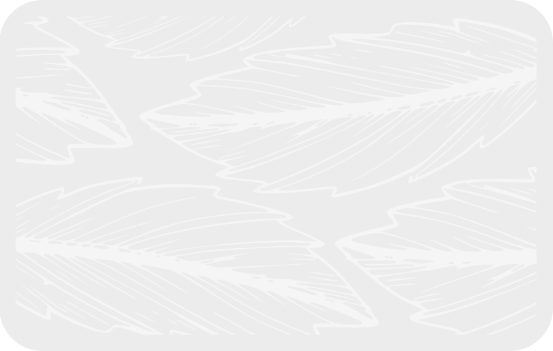 Höyhenjälkikuvio luonto vinyylimatto - Tenstickers