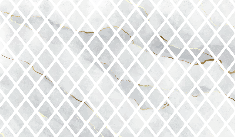 Timantti ja beija keittiön matto - Tenstickers