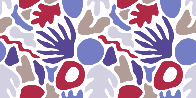 Värikäs yksityiskohtainen kuvio vinyylimatto keittiöön - Tenstickers