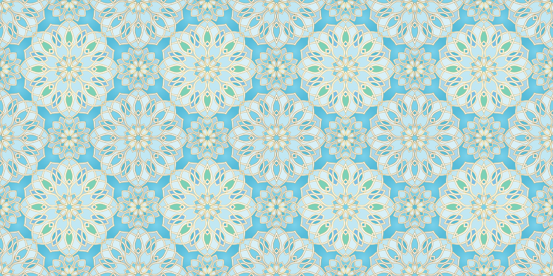 Unenomainen lasimaalaus laatta vinyylimatto - Tenstickers