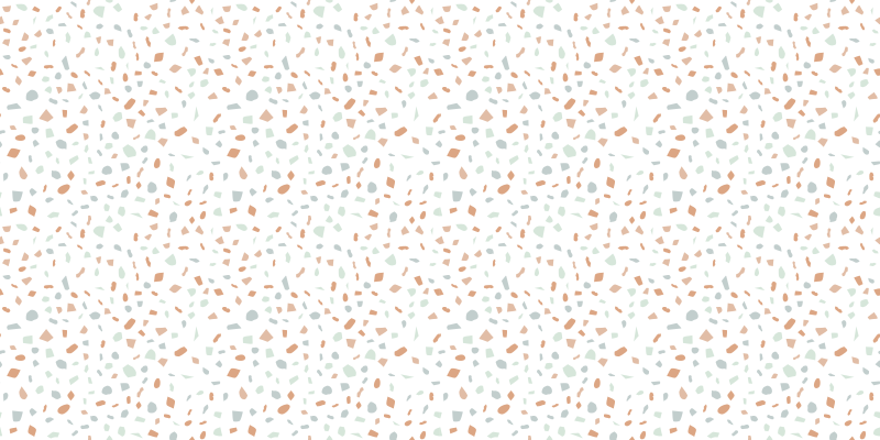 Terrazo-karkkia laatta vinyylimatto keittiöön - Tenstickers