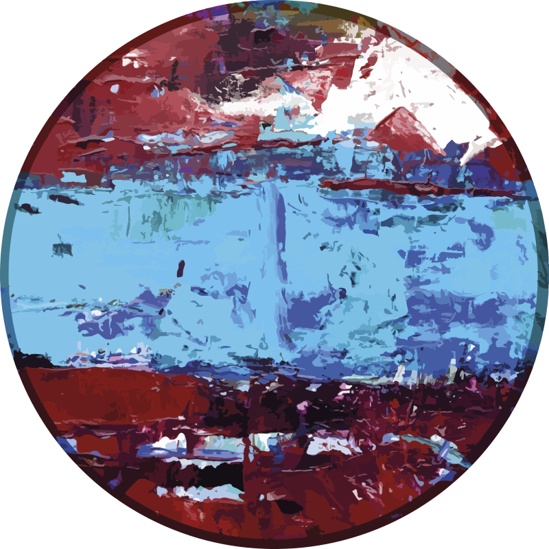 Eloisia geometrisia muotoja vinyylimatto - Tenstickers