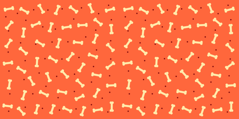 Luuaihe eteisen vinyylimatto - Tenstickers