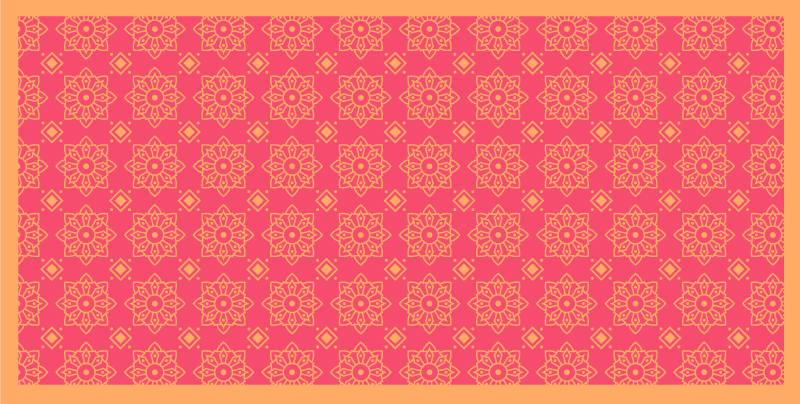 Olohuoneen vinyylimatto hienostuneet vaaleanpunaiset laatat - Tenstickers