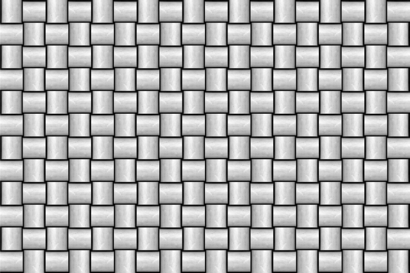 Harmaa neliöaihe marmori vinyylimatto - Tenstickers