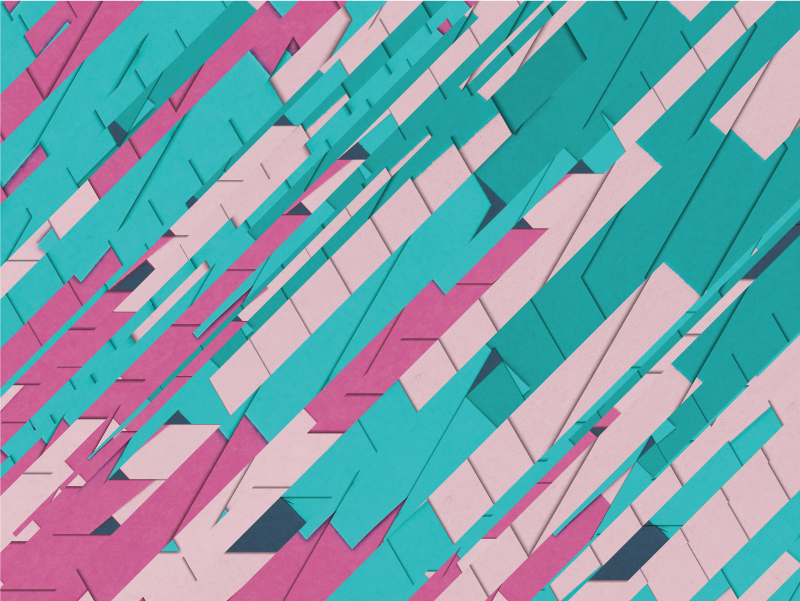 Abstrakti kulmikas kuvio geometrinen vinyylimatto - Tenstickers