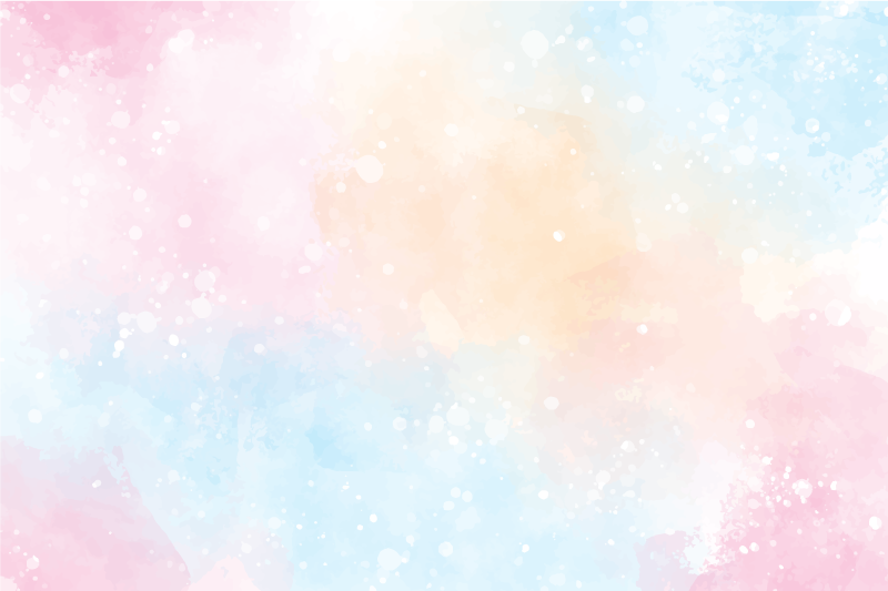 Abstrakti aquarela teinille vinyylimatto - Tenstickers