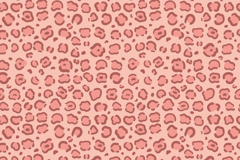 Leopardipisteitä eläin vinyylimatto - Tenstickers