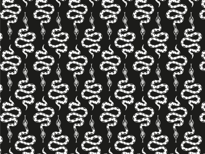 Tyylikäs käärmeaihe eläin vinyylimatto - Tenstickers