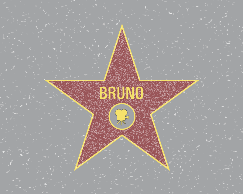 Tähden tunnistaminen nimi vinyylimatto - Tenstickers