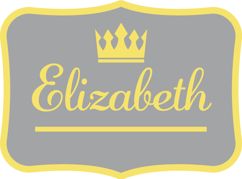 Henkilökohtainen kuninkaallinen kruunu eteisen vinyylimatto - Tenstickers