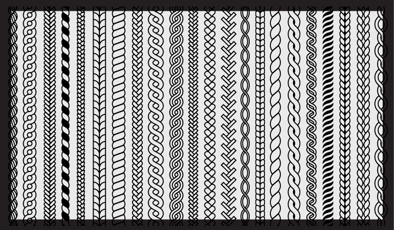 Geometrinen punos vinyylimatto geometrinen - Tenstickers