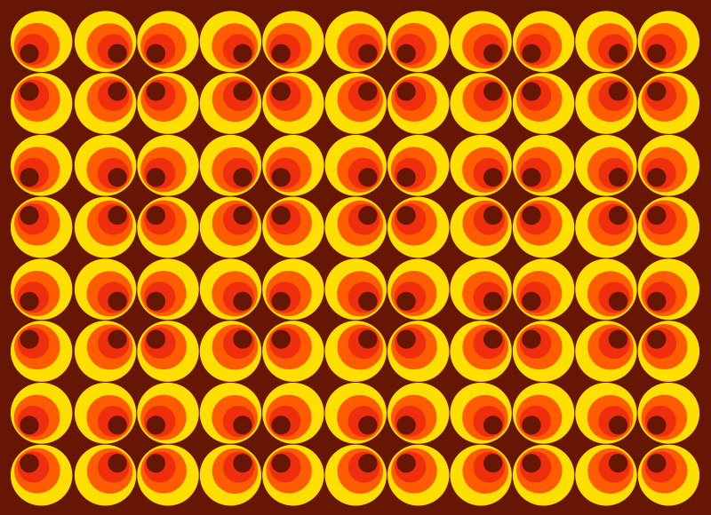 Eloisia pyöreitä kuvioita tekstuuri vinyylimatto - Tenstickers