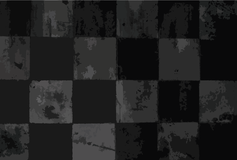 Ruudullinen kaakeli vinyylimatto - Tenstickers