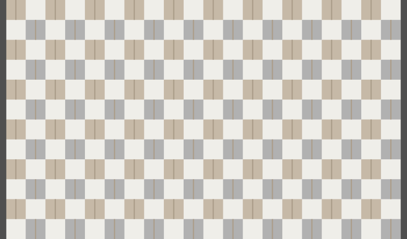 Shakkituloste geometrinen vinyylimatto - Tenstickers