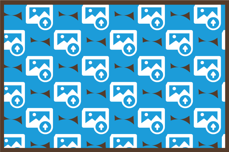 Kuvan kuvio nimi vinyylimatto - Tenstickers