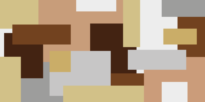 Abstrakteja geometrisia motiiveja moderni vinyylimatto - Tenstickers