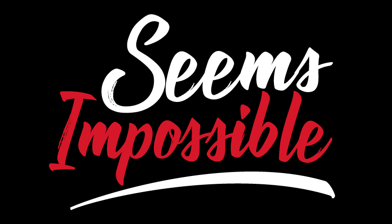 Näyttää mahdottomalta lauseke vinyylimatto - Tenstickers