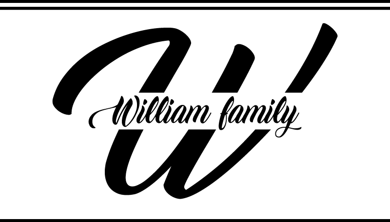 Sukunimi ja sukunimi eteisen vinyylimatto - Tenstickers