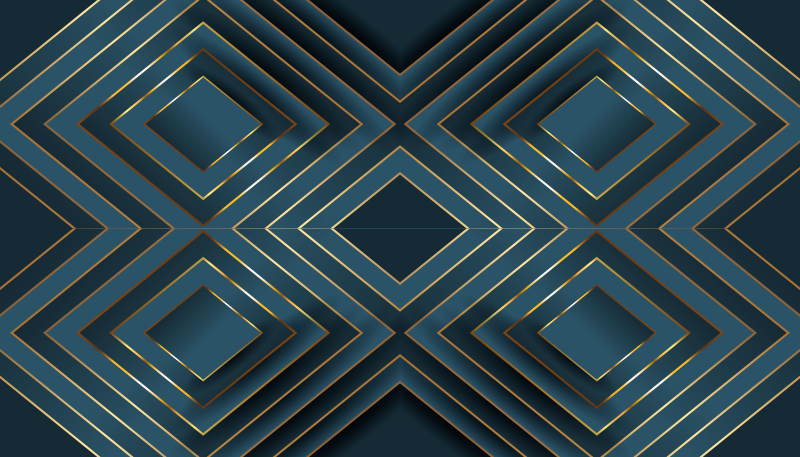 Sininen mosaiikki, päällystetty vinyyli matto vinyylimatto mosaii - Tenstickers