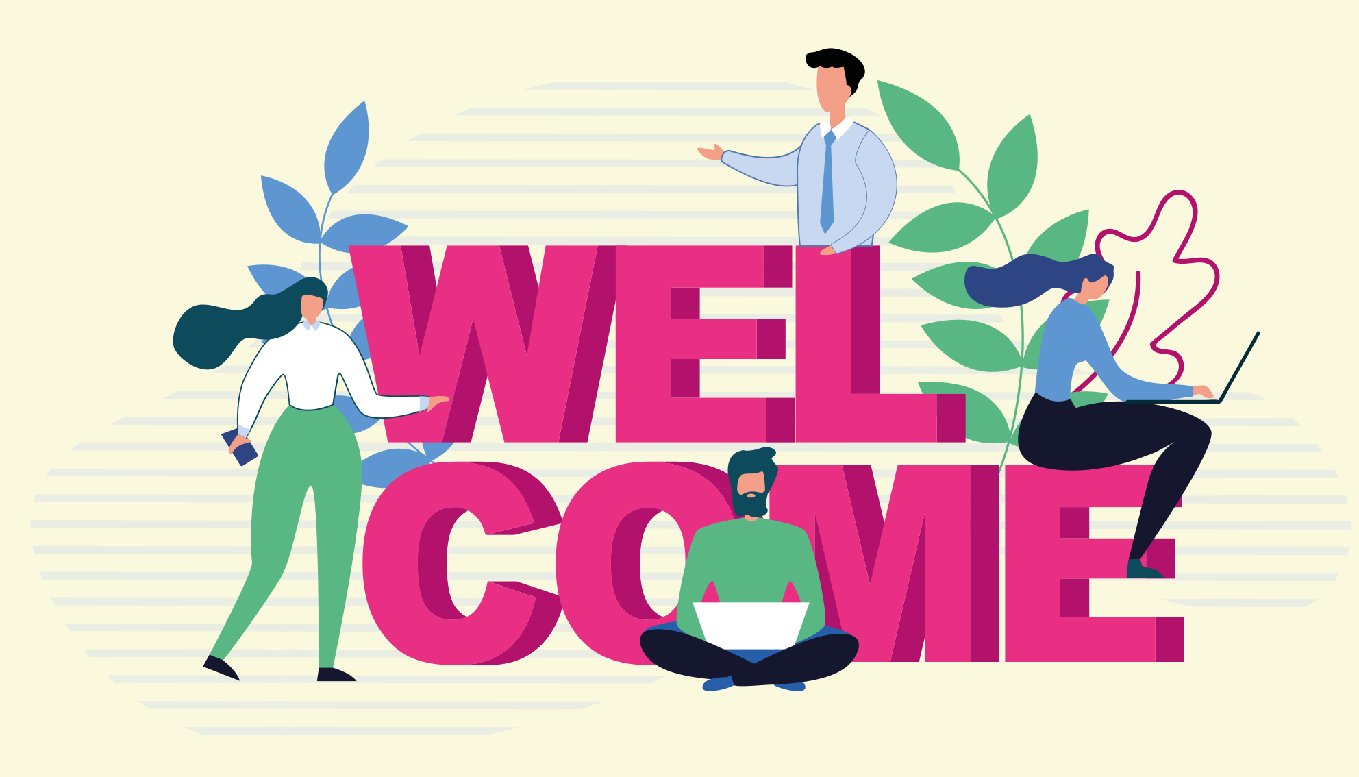 Ammattimainen vastaanotto toimiston vinyylimatto - Tenstickers