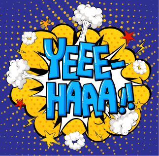 Koominen hauska puhe Vinyylimatto makuuhuoneeseen - Tenstickers