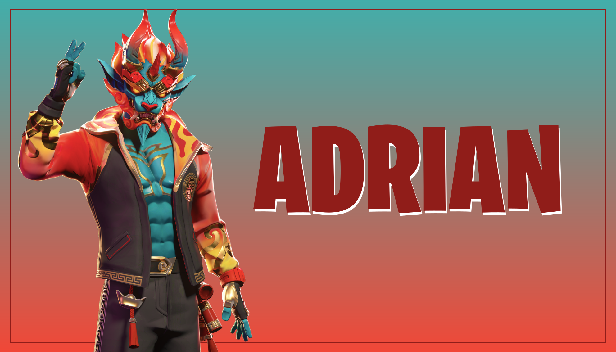 Pelihahmo nimeltä teinin vinyylimatto - Tenstickers