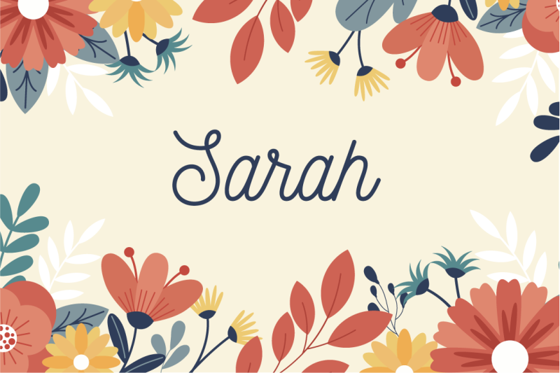 Muokattava kukkasuunnittelu kukka vinyylimatto - Tenstickers