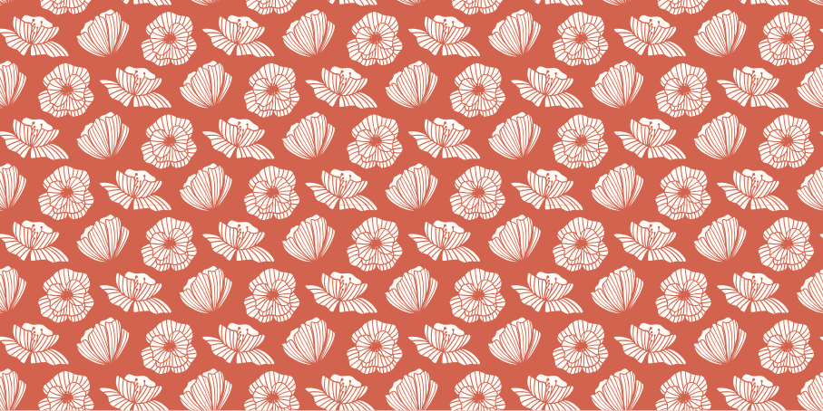 Kukka-elementti kukat ja kasvit vinyylimatto - Tenstickers