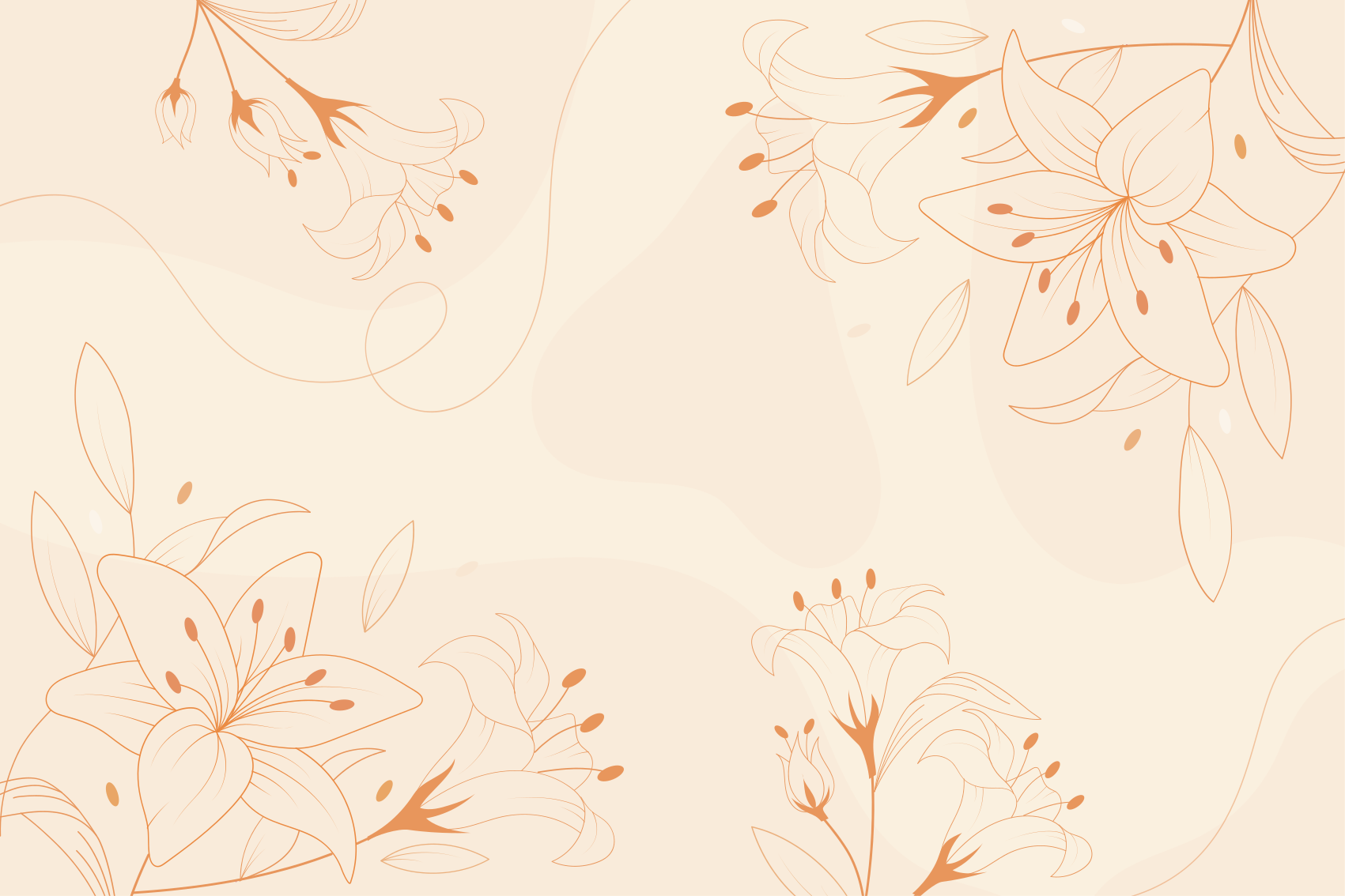 Elegantti kasvi-aiheinen vinyylimatto - Tenstickers