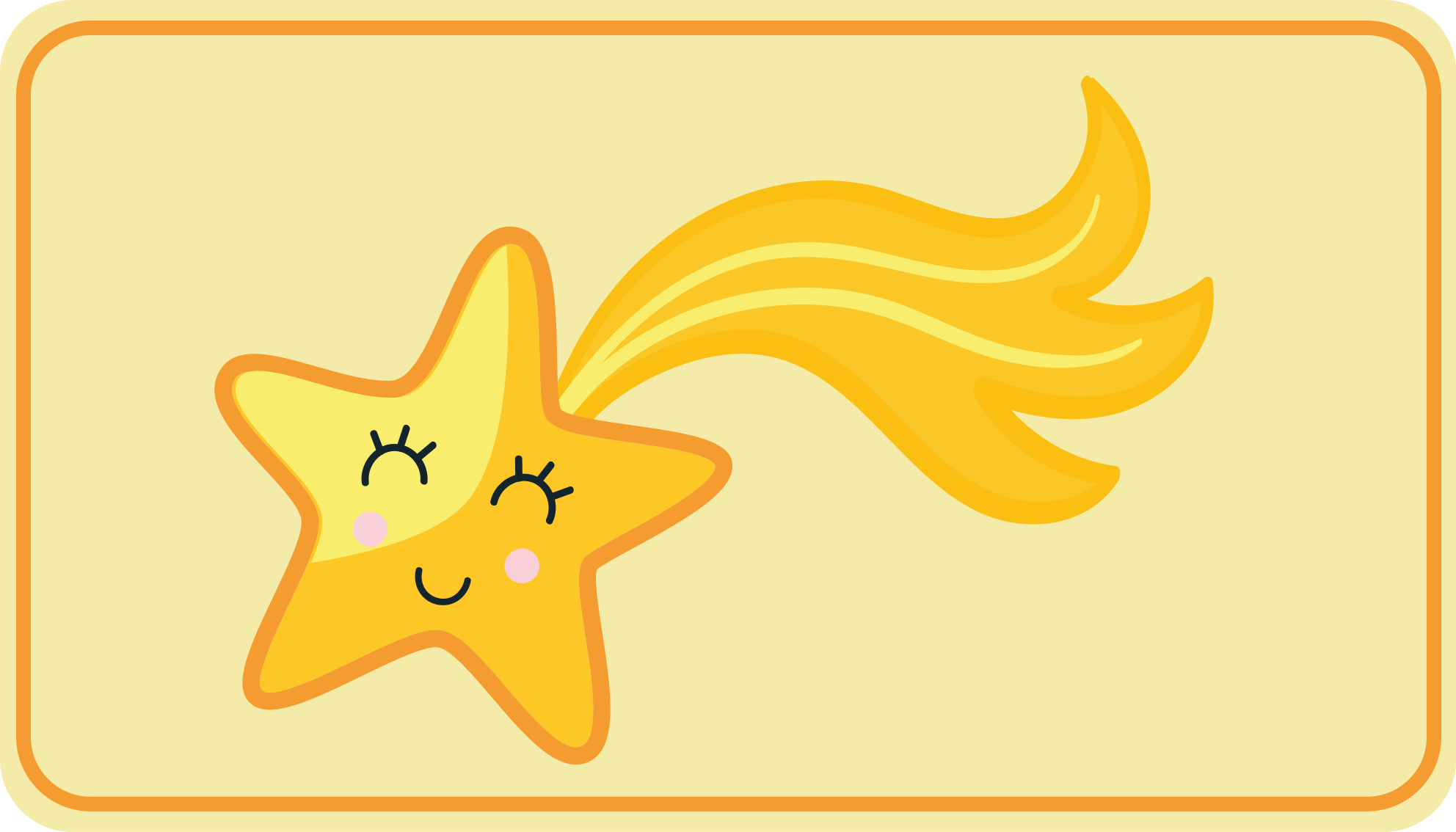 Iloinen tähtikuvio lastenhuone vinyylimatto - Tenstickers