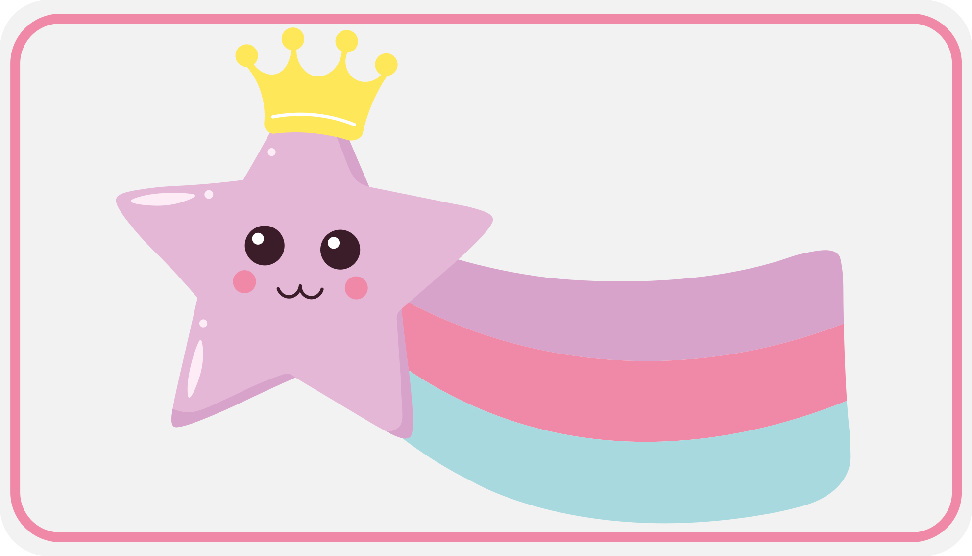 Tähtikruunun riipus lastenhuone vinyylimatto - Tenstickers